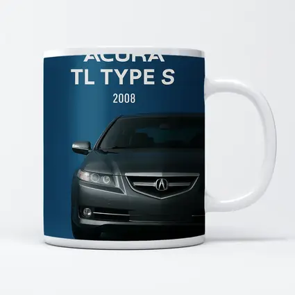 Acura TL Type S Blue Background