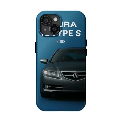 Acura TL Type S Blue Background