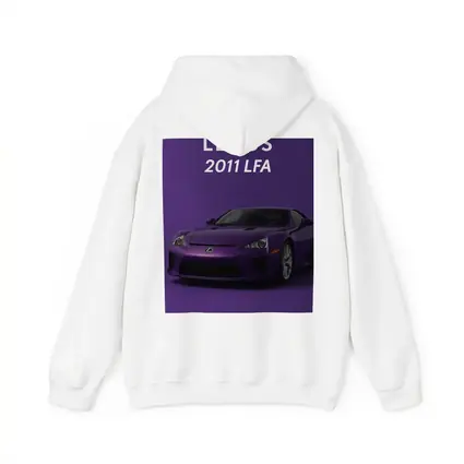 Lexus LFA Purple Sports Car Art Print