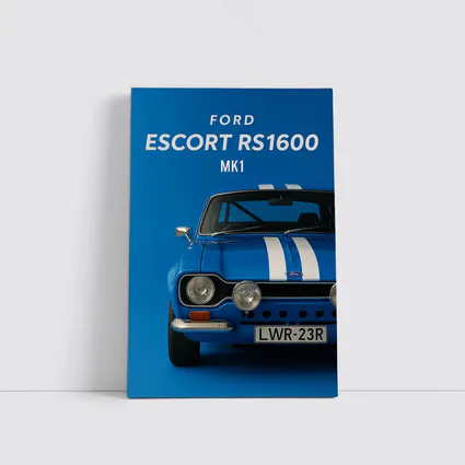 Ford Escort RS1600 MK1 Blue Art