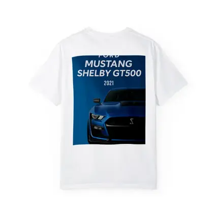 Ford Mustang Shelby GT500 Blue Front View