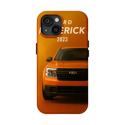 Ford Maverick 2023 Orange Front View
