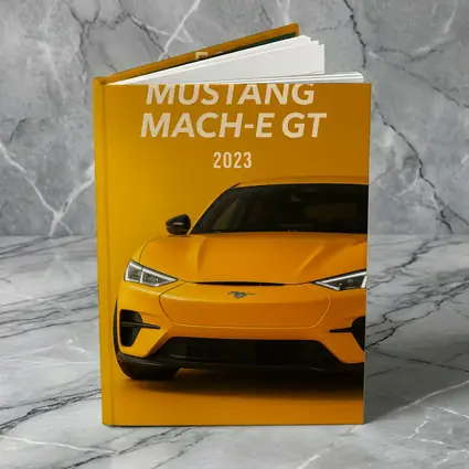 Ford Mustang Mach-E GT Yellow Background