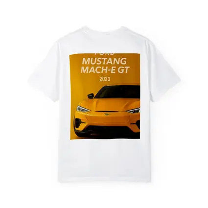 Ford Mustang Mach-E GT Yellow Background