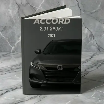 Honda Accord Sport Front View Dark Background