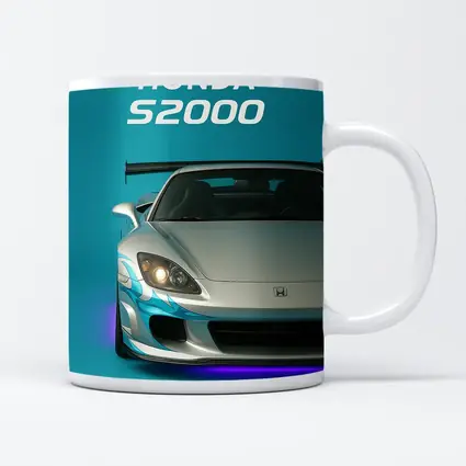Honda S2000 Sports Car Teal Background