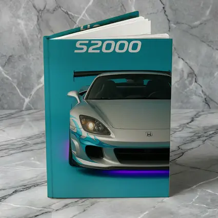 Honda S2000 Sports Car Teal Background