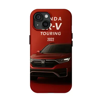 Honda CR-V Touring SUV Red Background