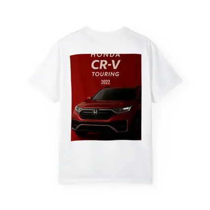 Honda CR-V Touring SUV Red Background