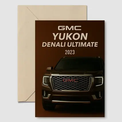 GMC Yukon Denali Ultimate Dark Brown Background