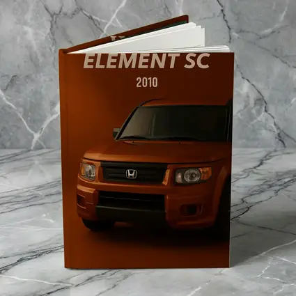 Honda Element SC Orange Studio Art