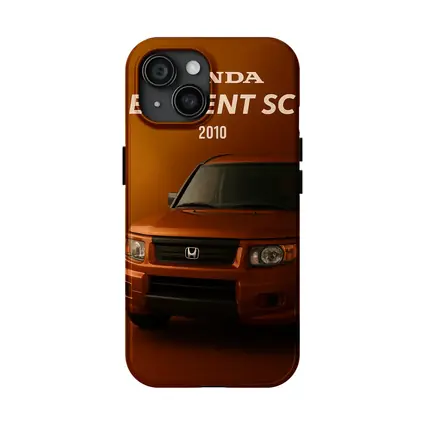 Honda Element SC Orange Studio Art