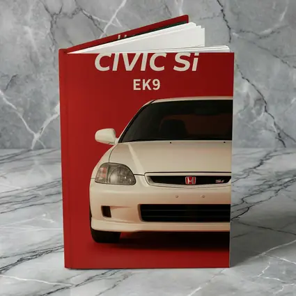 Honda Civic Si EK9 Red Background
