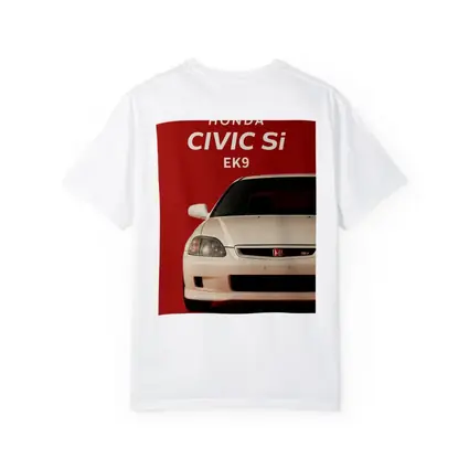 Honda Civic Si EK9 Red Background