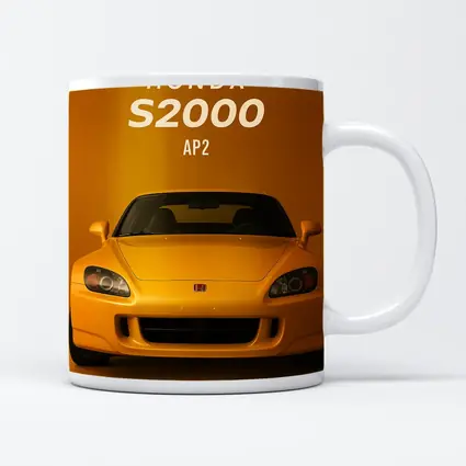 Honda S2000 AP2 Yellow Studio Shot