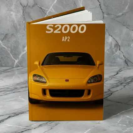 Honda S2000 AP2 Yellow Studio Shot