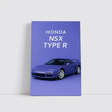 Honda NSX Type R Blue Studio