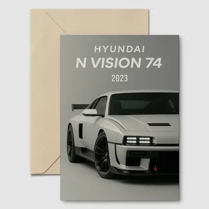 Hyundai N Vision 74 Gray Studio