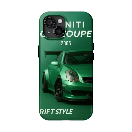 Infiniti G35 Coupe Green Drift Style