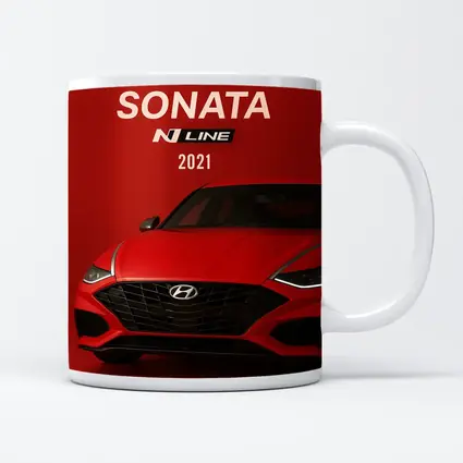 Hyundai Sonata N Line Red Studio