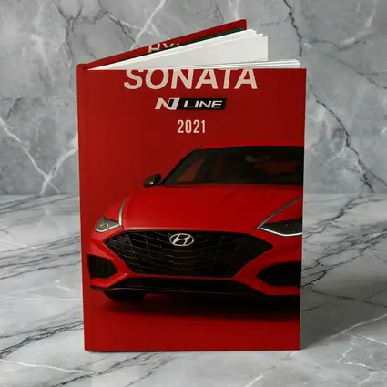 Hyundai Sonata N Line Red Studio