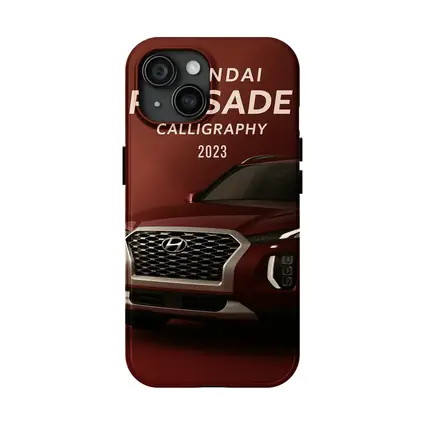 Hyundai Palisade Calligraphy SUV Dark Red