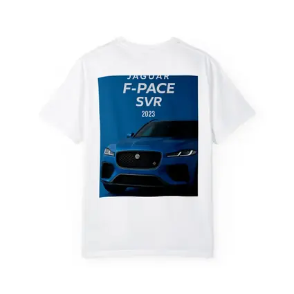 Jaguar F-Pace SVR Blue Studio Shot
