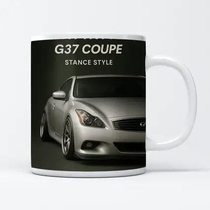 Infiniti G37 Coupe Stance Style Silver
