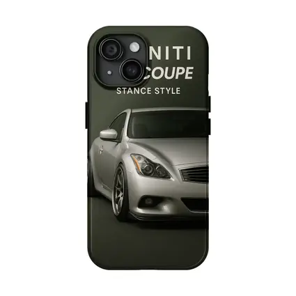 Infiniti G37 Coupe Stance Style Silver