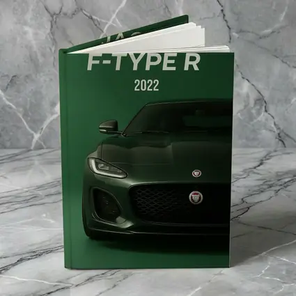 Jaguar F-Type R Green Sports Car Front