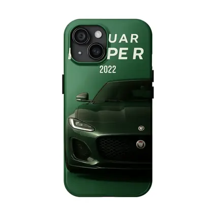 Jaguar F-Type R Green Sports Car Front