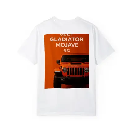 2023 Jeep Gladiator Mojave Orange Wall Art