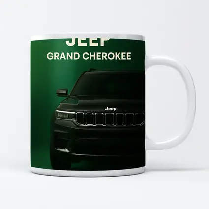 Jeep Grand Cherokee Dark Green Front View