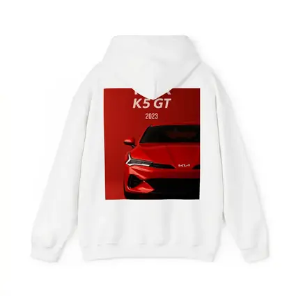 Kia K5 GT 2023 Red Car Front View