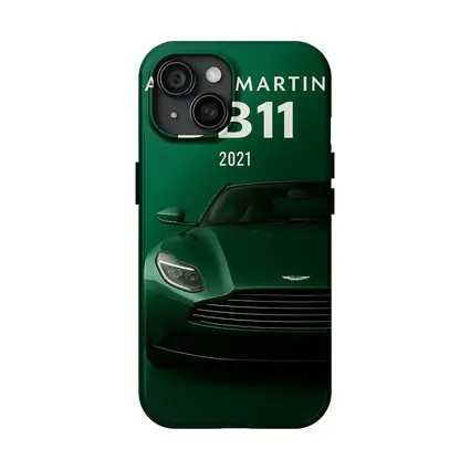 Aston Martin DB11 Green Dark Background