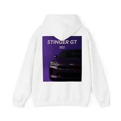 Kia Stinger GT Purple Background Car Art