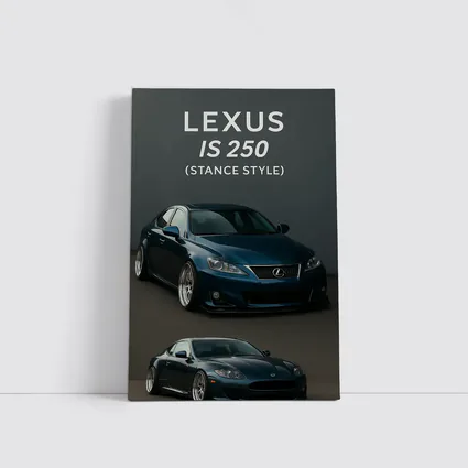 Lexus IS 250 Stance Style Blue Cars
