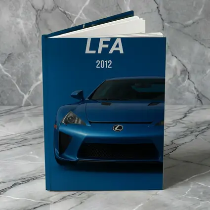Lexus LFA 2012 Blue Supercar Art