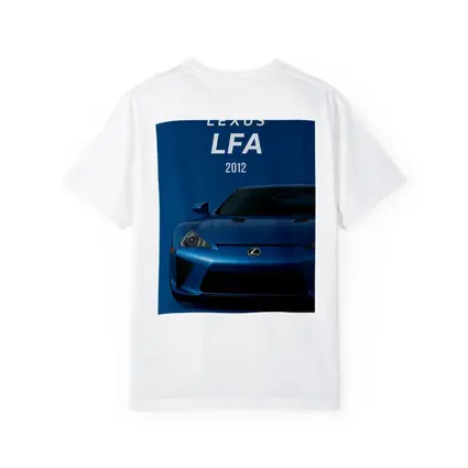 Lexus LFA 2012 Blue Supercar Art