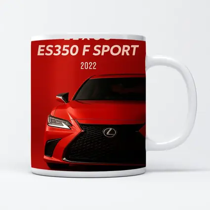Lexus ES350 F Sport Red Bold Front