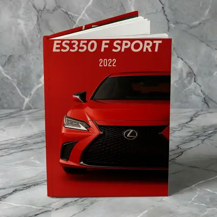 Lexus ES350 F Sport Red Bold Front
