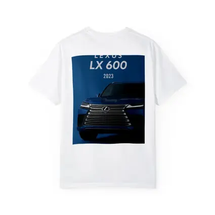 Lexus LX 600 2023 Blue Background Art