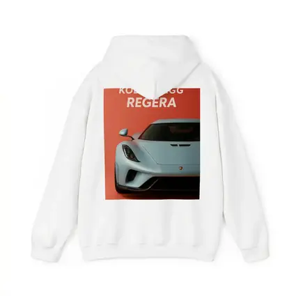 Koenigsegg Regera Bold Red Background Art