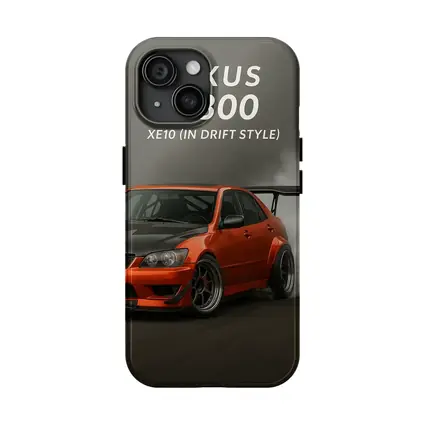 Lexus IS300 XE10 Drift Style Orange Car