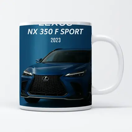 Lexus NX F Sport Blue Studio Shot