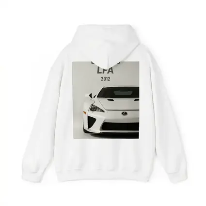 Lexus LFA Supercar White Studio Shot