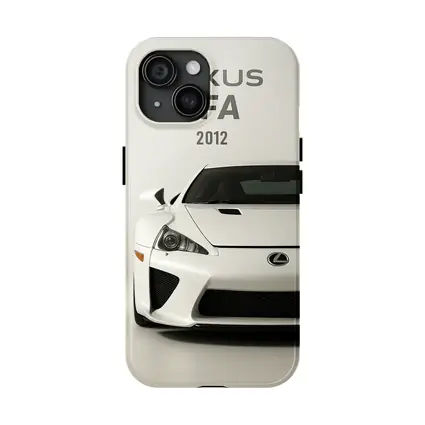Lexus LFA Supercar White Studio Shot