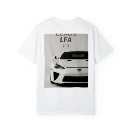 Lexus LFA Supercar White Studio Shot