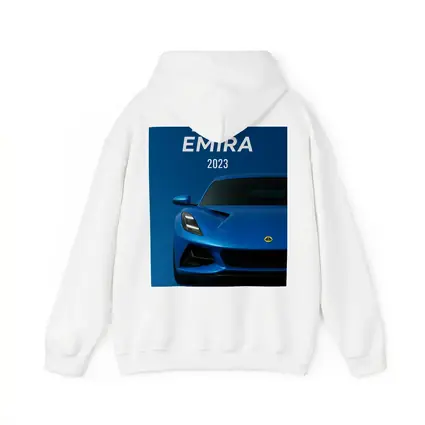 Lotus Emira Blue Sports Car Front View