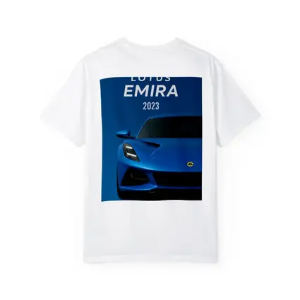Lotus Emira Blue Sports Car Front View